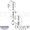 Grohe Quadra Basin Mixer S-Size Tap Spares